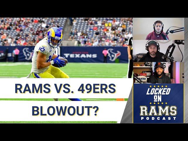Los Angeles Rams Vs San Francisco 49ers Matchups To Watch And Score Prediction | Locked On Rams