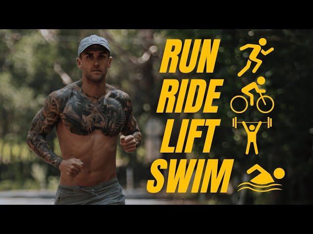 MY BIGGEST EVER WEEK OF TRAINING | Run,Ride,Lift,Swim!