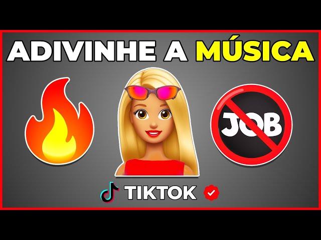  ADIVINHE A MÚSICA DO TIKTOK COM EMOJIS! - COMPLETE A MÚSICA - DANCE SE SOUBER A MÚSICA DO JOB