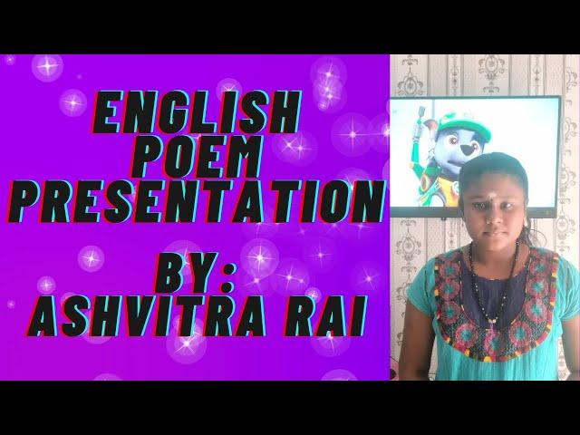 English Online Class: Foot Puppet Poem Presentation “ Toes ” by: Ashvitra Rai