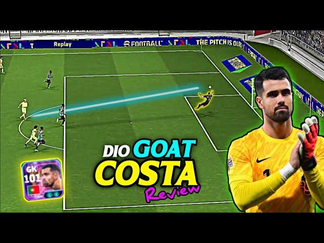 I picked the BEST GK Directing Defence Card  Showtime Diogo Costa: Detailed Review  Efootball 25