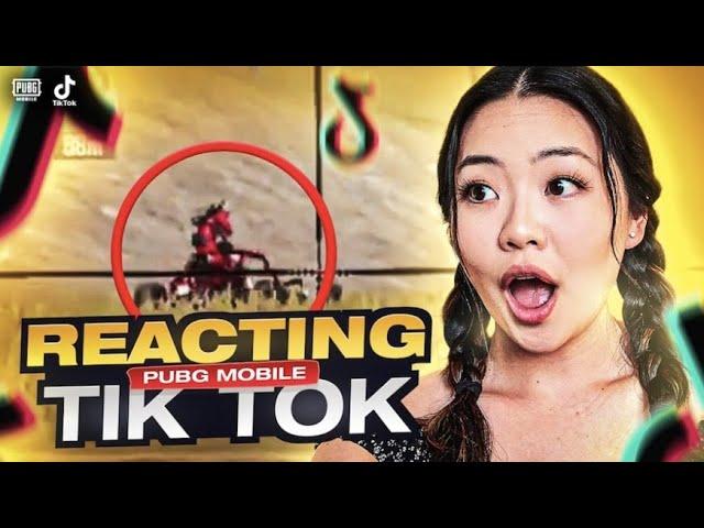 REACTING to the BEST PUBG MOBILE TIKTOK VIDEOS