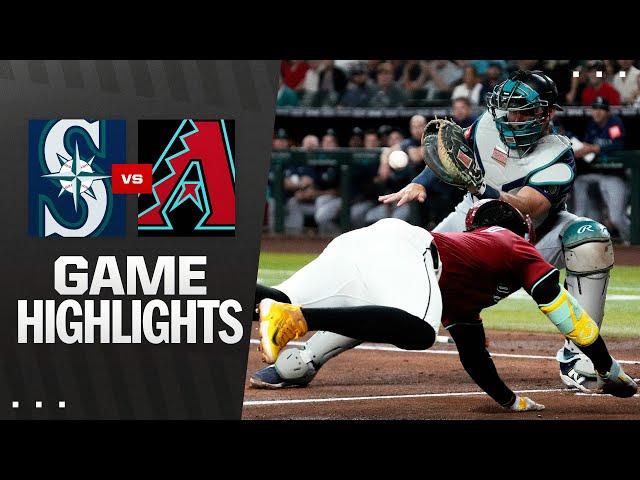 Mariners vs. D-backs Game Highlights (6/10/25) | MLB Highlights