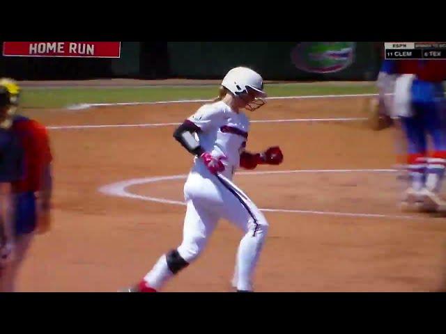 Georgia softball's Emily Digby home run vs. Florida in Gainesville super regional