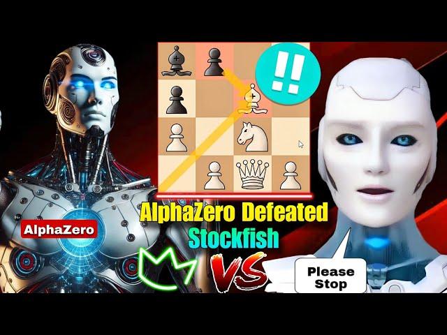 AlphaZero PARALYZED The Whole Chess Board And Shocks Stockfish 17 In A Chess Game | Chess Strategy