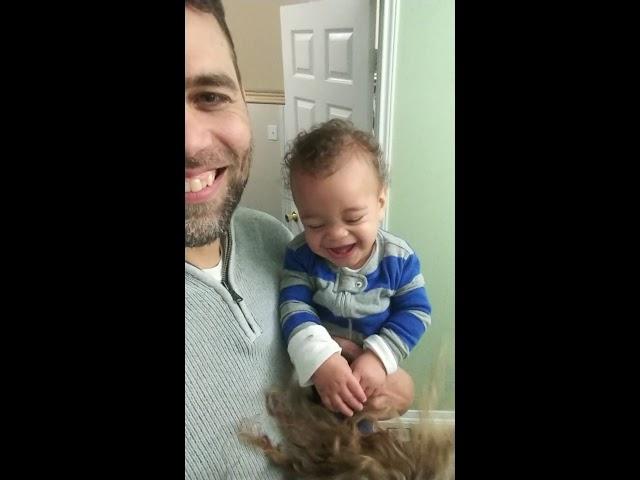 Elijah Leroy Kammerdiener | Baby Laughs so Hard He makes a Poopie