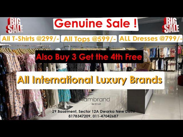 BIGGEST INTERNATIONAL SALE | Luxury brands @Rs 299/- | Buy 3 get 4th free | BLIND SALE - I AM BRAND