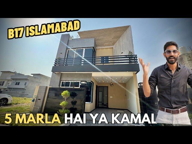 MOST SPECTACULAR 5 Marla Modern Design House For Sale in B17 Islamabad