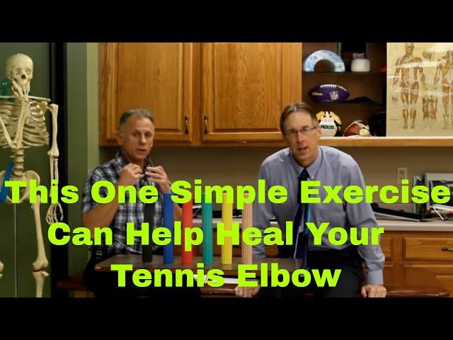 This One Simple Exercise Can Help Heal Your Tennis Elbow (Elbow Pain) (Lateral Epicondylitis)