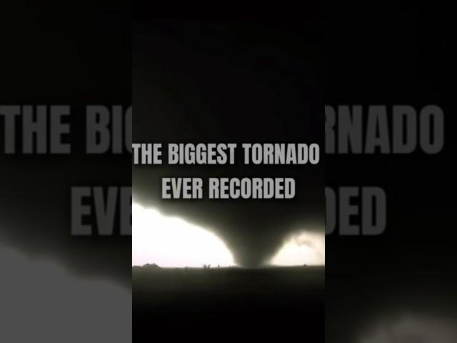 The Biggest Tornado In The World #tornado #usa #naturaldisaster #impact