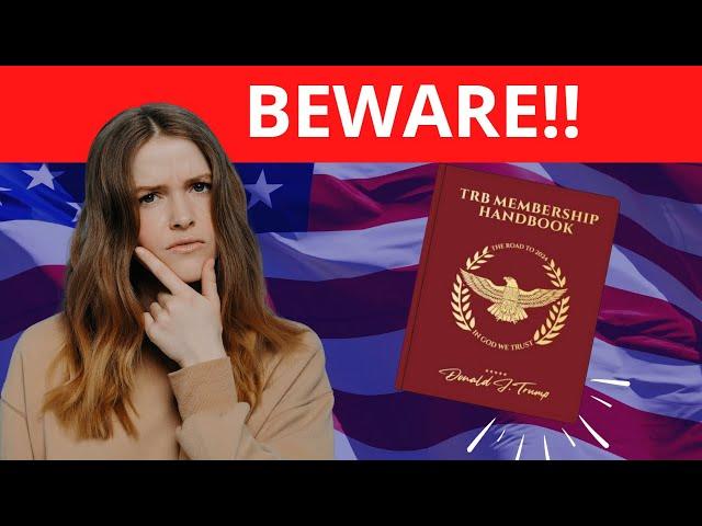 ️TRB MEMBERSHIP HANDBOOK REVIEW! [[BEWARE]] TRB Membership Handbook Trump | TRB Membership Handbook