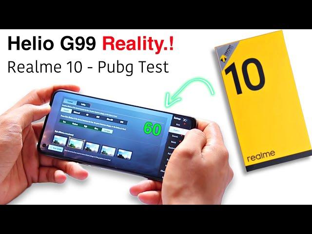 Realme 10 Pubg Test! Realme 10 Pubg Graphics!