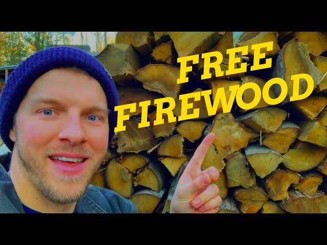 Where To Find FREE Firewood!