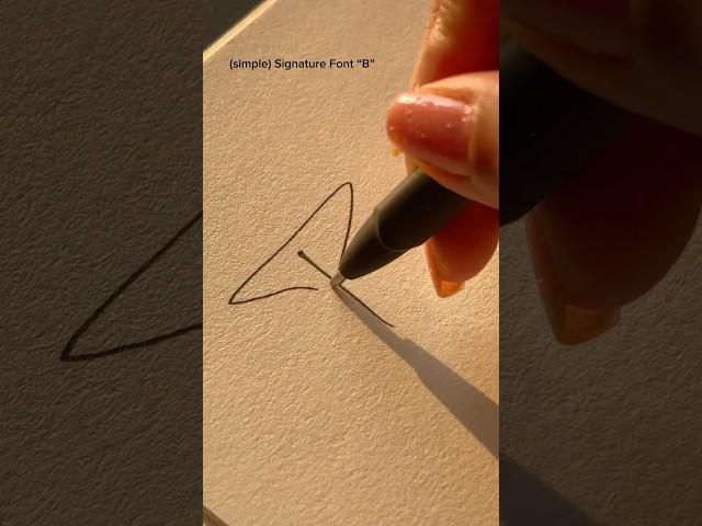 Signature Font “B”️