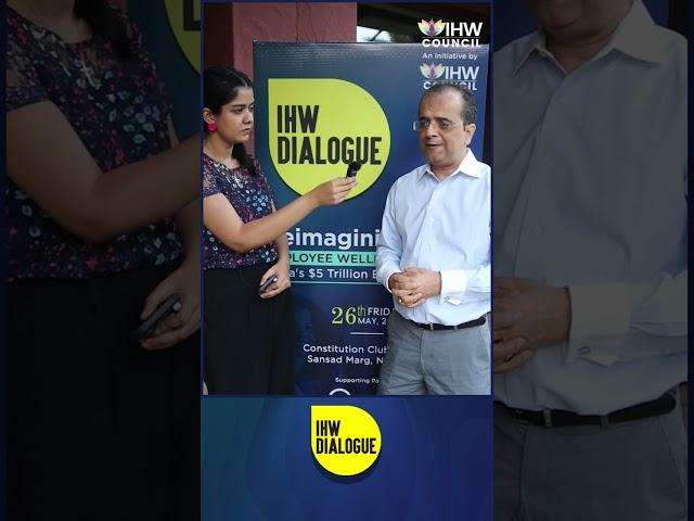 Dr  Samir Parikh at IHW Dialogue