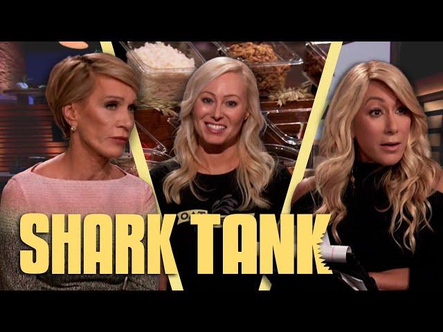 Barbara & Lori FIGHT For A Deal With Oatmeals! | Shark Tank US | Shark Tank Global