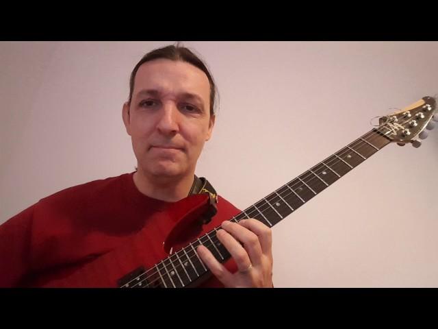 Scott McGill Sloninsky for Guitar Thesaurus Pattern #9 Jazz Improvisation