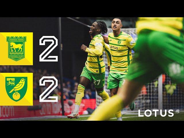 HIGHLIGHTS | Ipswich Town 2-2 Norwich City | DERBY DAY DOUBLE FOR JONNY ROWE 