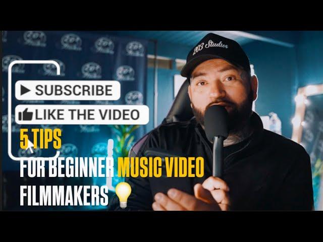 TOP 5 TIPS  FOR MUSIC VIDEO FILMMAKERS IN UNDER 3 MINUTES #beginners #top5