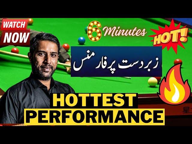 Muhammad Asif Vey Hot performance in Karocks | Snooker Attraction