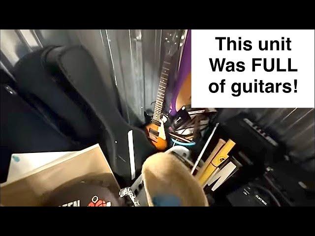 Storage Locker full of guitars!? let's see what we found!