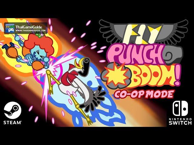 Fly Punch Boom! [Local Co-op Share Screen] : Co-op Mode ~ 2 vs 2