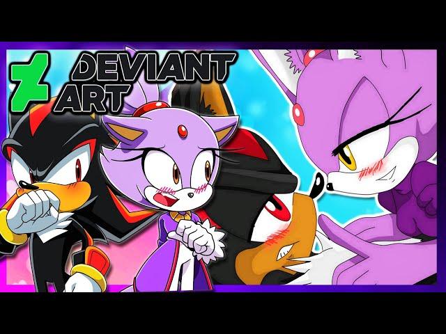 Shadow & Blaze VS DeviantArt (FT Tails)