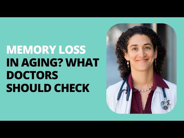 10 Causes of Memory Loss in Aging