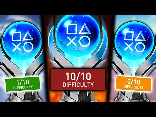 I Attempted to Platinum a 1/10, 5/10 & 10/10 DIFFICULTY Rated Game!