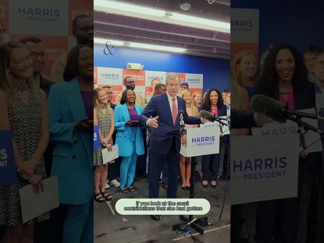 NC Gov. Cooper on VP Kamala Harris' nomination: 'There is no enthusiasm gap anymore' #shorts