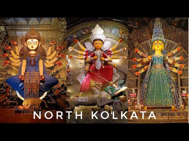 TOP 10 DURGA PUJA PANDAL IN NORTH KOLKATA 2024|SREEBHUMI|TALA PRATTAY|KOLKATA DURGA PUJA PANDAL 2024