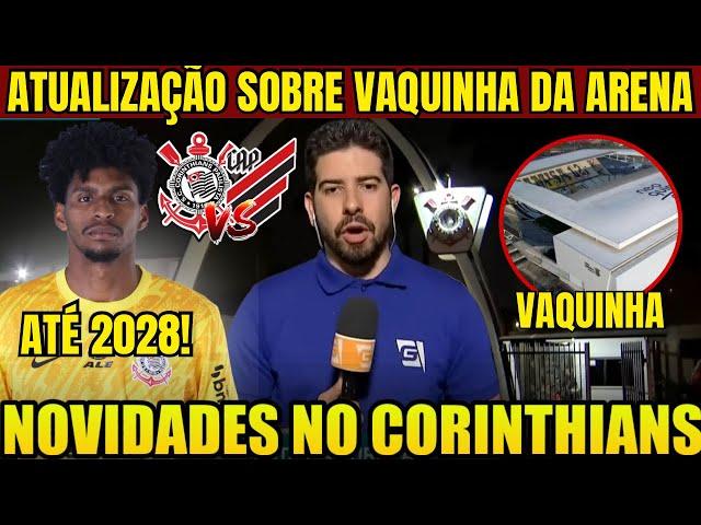 NOVIDADES SOBRE A VAQUINHA! GOLEIRO HUGO ATÉ 2028! NOVO TIME ESCALADO POR RAMON!