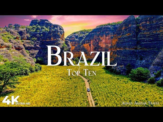 Top 10 Places To Visit In Brazil - Travel Video