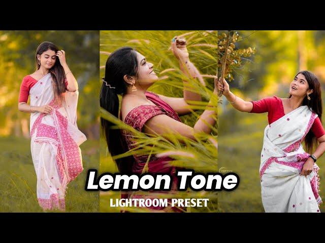 Lemon Lightroom Preset Free Download 2023 | Mg Edit Zone Presets Download 2023