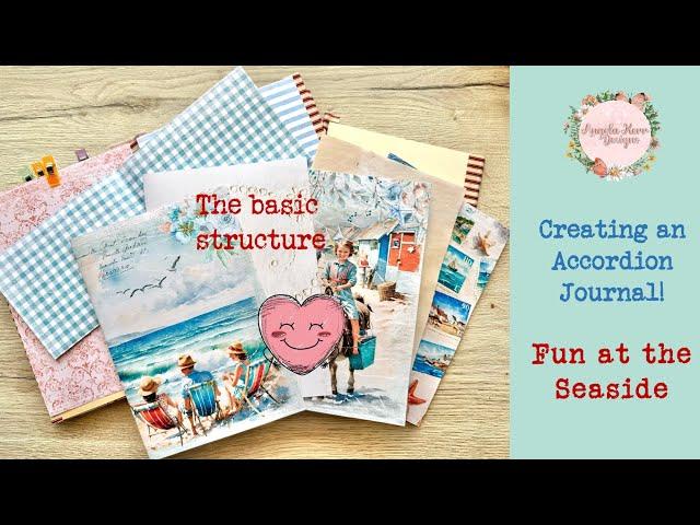 Creating an Accordion Fun at the Seaside Journal!