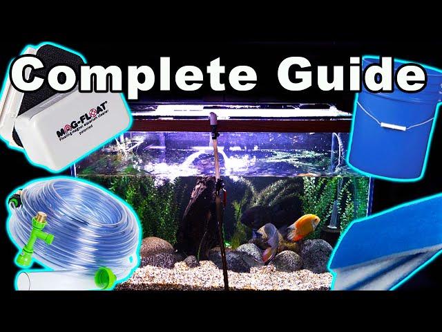 Beginners Guide to The Aquarium Hobby Part 5: How to Clean a Fish Tank!