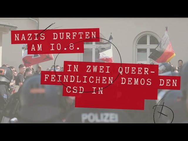 Nur noch mit Schutz zum CSD? | Erfahrungen in Bautzen