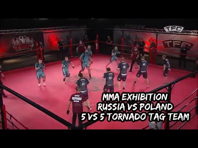 5 vs 5 Tornado Tag Team MMA Match | Poland DESTROYS Russia