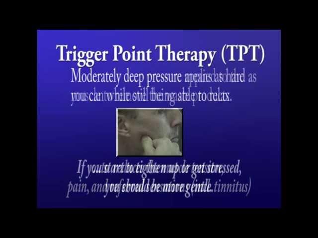 What is the Therapy to Remove Trigger Points of Tinnitus?