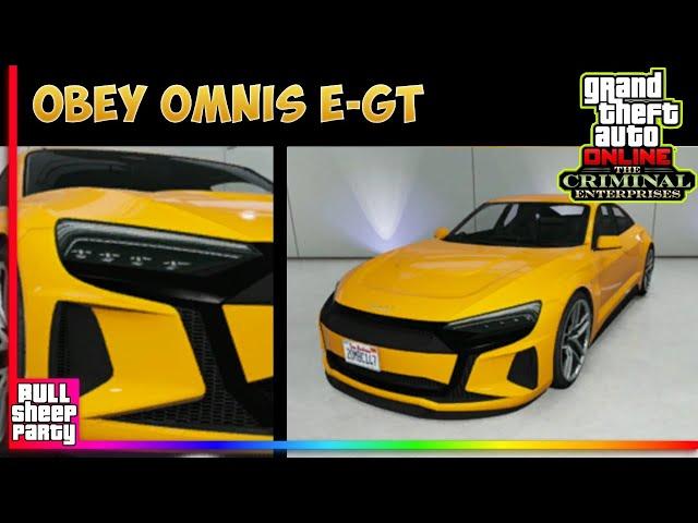 The New Obey Omnis e-GT (AUDI e-tron GT) GTA 5 Online Review & Customization-IS IT WORTH IT?