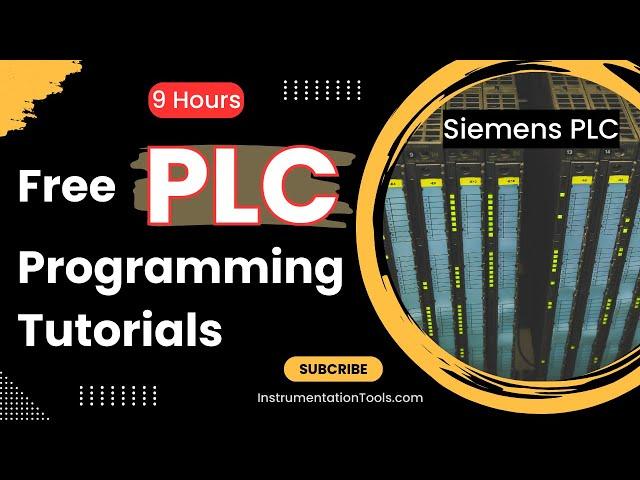 PLC Programming Tutorial for Beginners - Siemens PLC Training Course