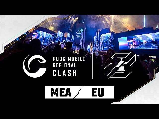 PUBG Mobile Regional Clash 2023 | MEA vs Europe