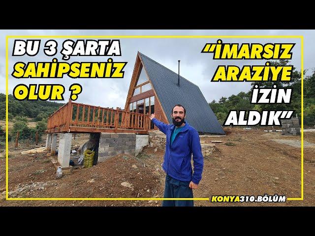 Ustasız Üçgen ev nasıl yapılır? (Maliyeti)5 dönüm'ün altına nasıl izin alınır?(Bu hataları yapmayın)