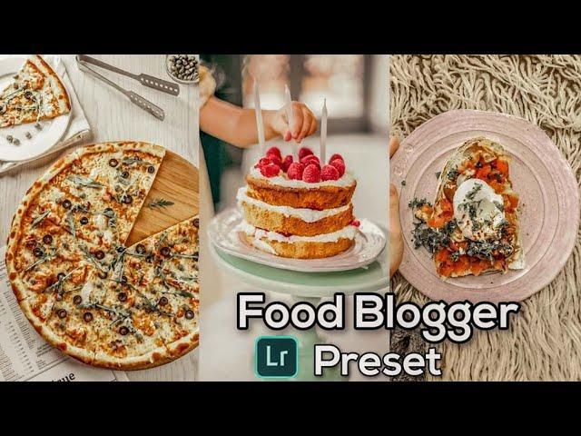 @foodblogger | FOOD BLOGGER PRESET Lightroom Mobile Tutorial Free DNG | Download free dng Presets |