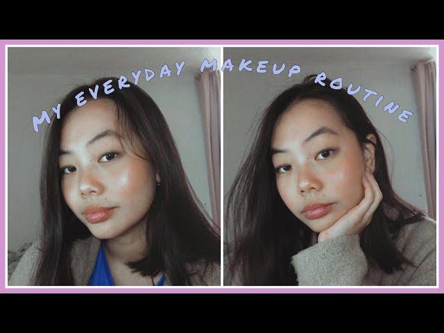 Everyday natural/glowy makeup routine 2021