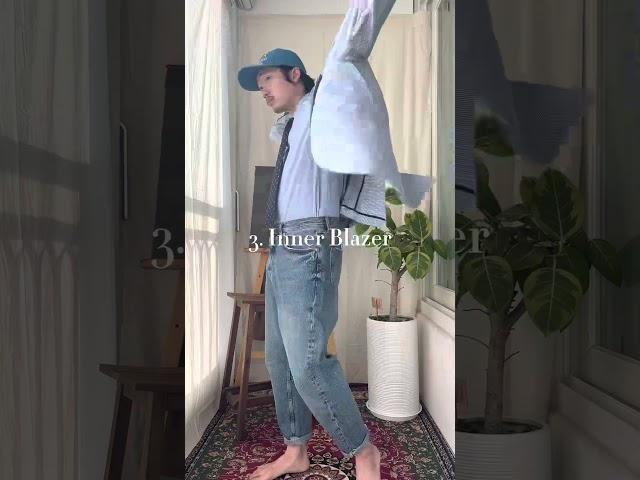 남성분들 봄날씨 블레이저 코디는 이렇게 해보시렵니까(?)