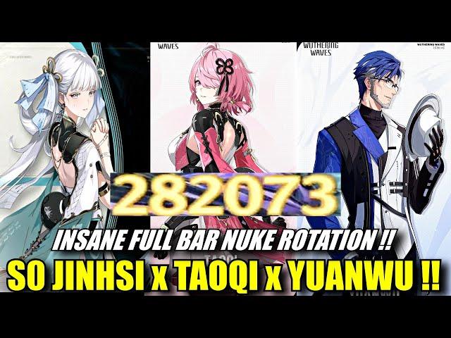 S0 JINHSI x TAOQI x YUANWU INSANE NUKE ROTATION !! Low Tier Character !? Hazard Zone Lv 100 Showcase