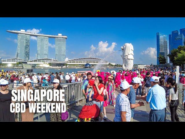 Singapore City: Central Business District Weekend Ride