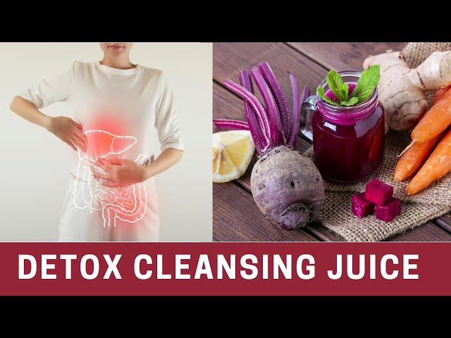 How to Make Beetroot Juice with Carrot (Detox Juice for Body Cleanse)  | The Frugal Chef