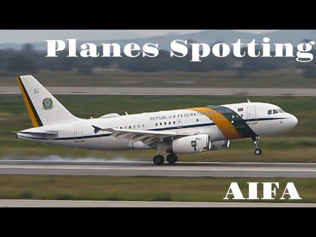 ️ Fuerza Aérea de Brasil | U.S Air Force | Planes Spotting | AIFA | (viento fuerte) ️ 